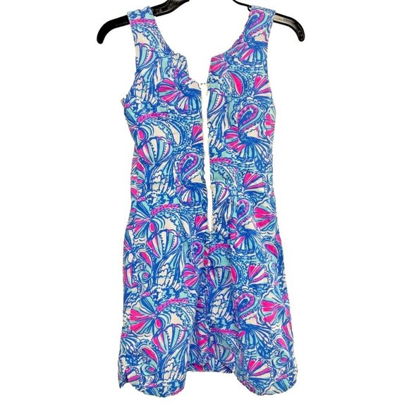 Lilly Pulitzer Women Cotton Target Collection My Fans Shift Dress Size 2 - Picture 3 of 7